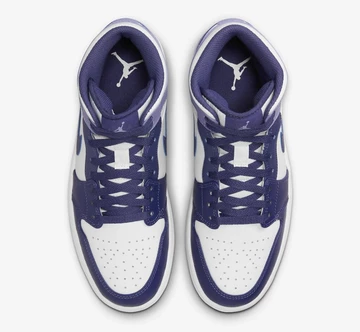 Jordan 1 Mid Sky J Purple White