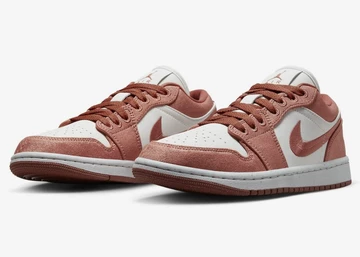 Jordan 1 Low Canvas Peach Orange