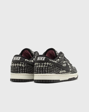 Harris Tweed x Nike Dunk Low Black White Paar Fersen