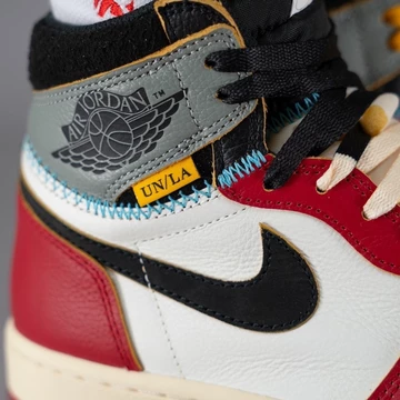 Union LA x Air Jordan 1 High Chicago Shadow Detailbild