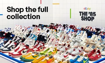 eBay The '85 Shop - a homage to the Jordan 1 for the theatrical release of "AIR"
