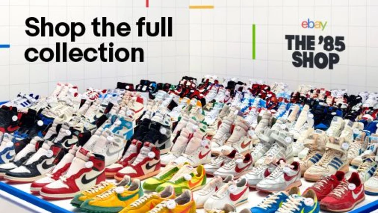 eBay The '85 Shop - a homage to the Jordan 1 for the theatrical release of "AIR"