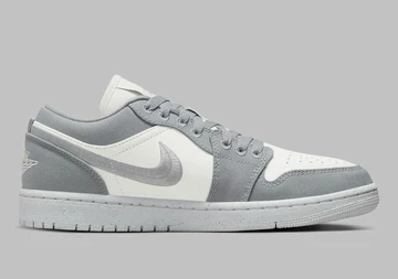Jordan 1 Low Canvas Light Steel Grey