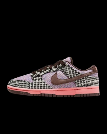 Harris Tweed x Nike Dunk Low Denim Turquoise