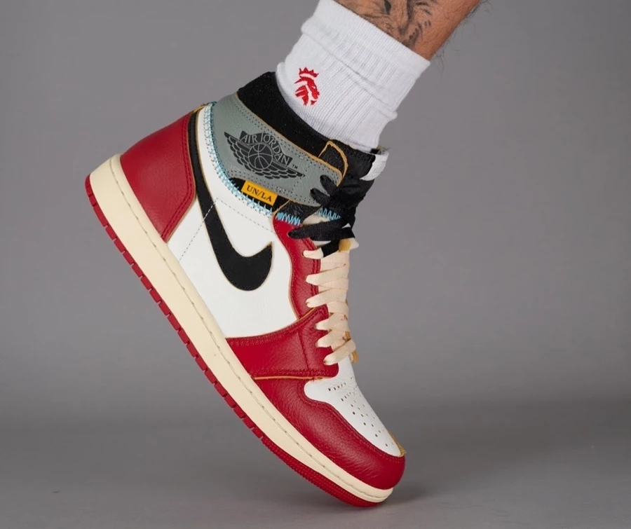 靴 union AIRJORDAN 1 Chicago shadow Jordan 1 Retro High OG SP Union LA Chicago Shadow メンズ