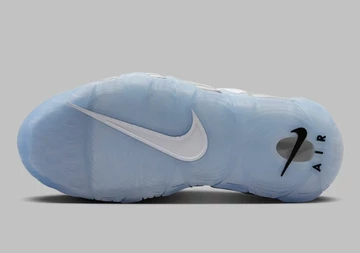 Nike Air More Uptempo White Metallic Silver