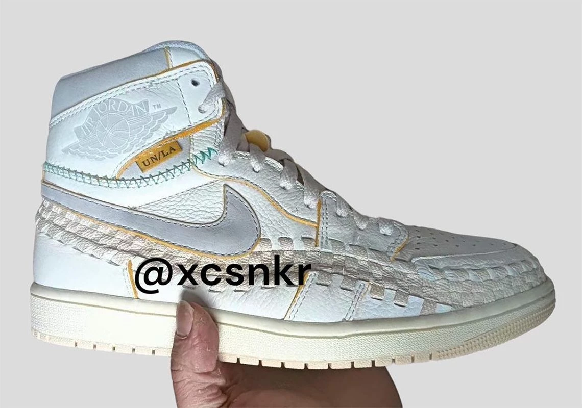 Union LA Jordan 1 Footscape Woven – first pictures emerged Union LA Jordan 1 Footscape Woven – first pictures emerged