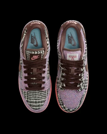 Harris Tweed x Nike Dunk Low Denim Turquoise