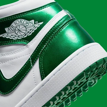 Jordan 1 High Golf Metallic Green