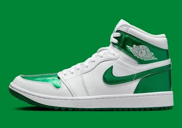 Jordan 1 High Golf Metallic Green