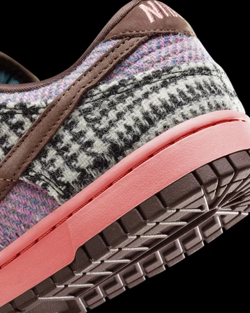 Harris Tweed x Nike Dunk Low Denim Turquoise