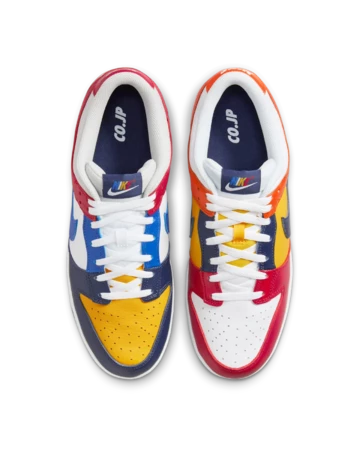 Nike Dunk Low CO.JP What The Paar von oben