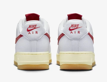 Air Force 1 White Red Cream