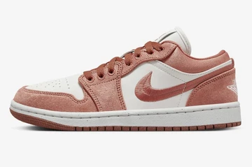 Jordan 1 Low Canvas Peach Orange