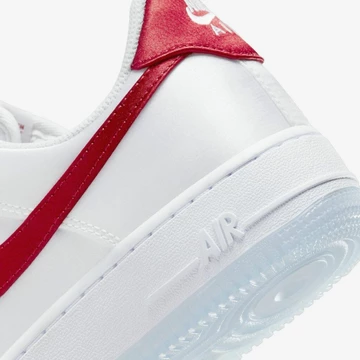 Air Force 1 Satin White Red