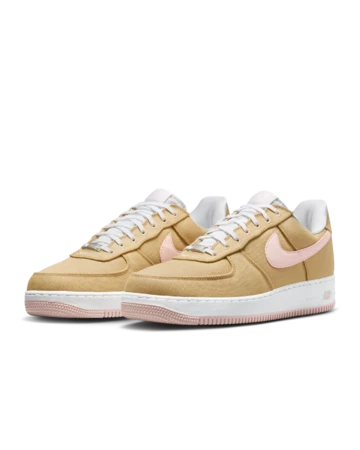 Nike Air Force 1 Canvas Linen Paar seitlich