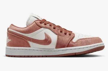 Jordan 1 Low Canvas Peach Orange