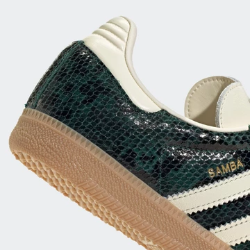 adidas Samba Collegiate Green Snakeskin Detailbild