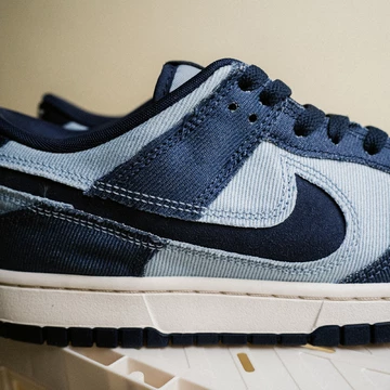 Nike Dunk Low Blue Denim Mood Upper