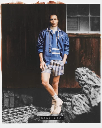 Ein Mood Foto aus der Bode x Nike Kollektion