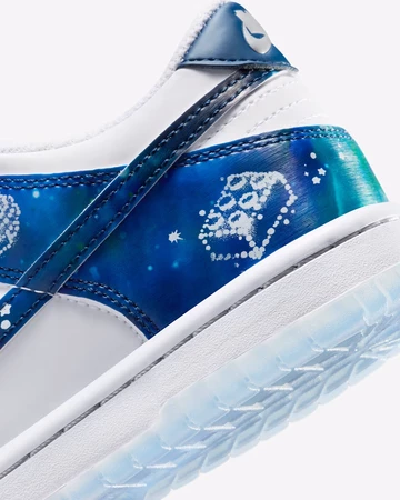 LEGO x Nike Dunk Low GS Galaxy Details