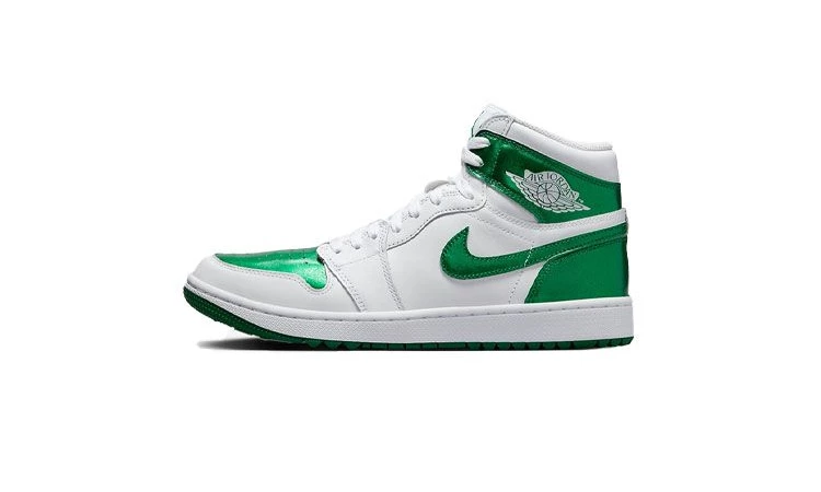 Jordan 1 High Golf Metallic Green