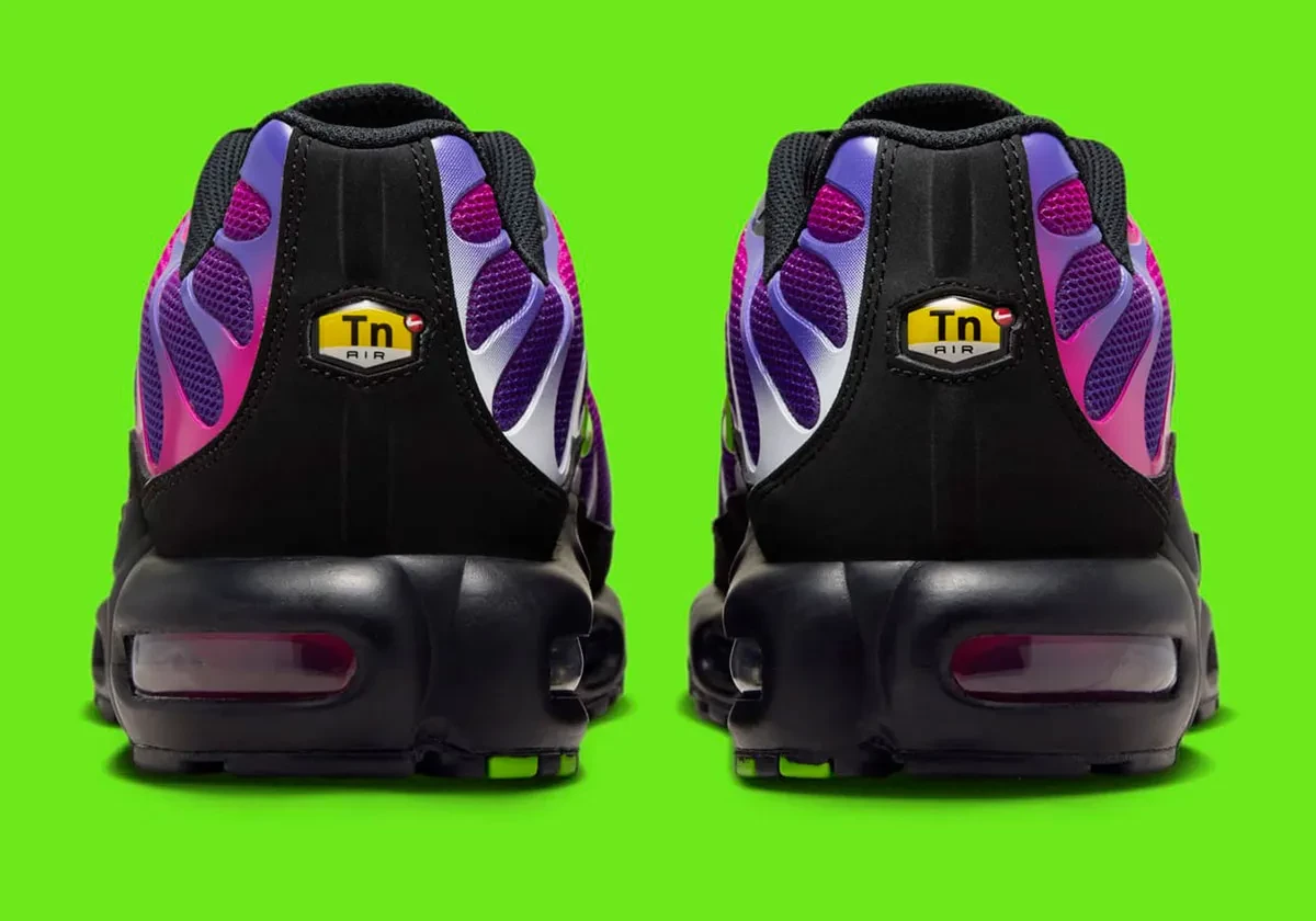 Max Plus Black Purple And Green Air Max Air Max Plus Rebellious