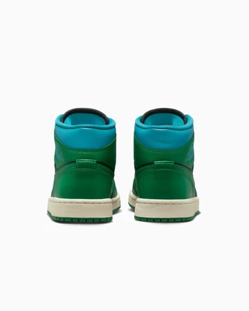 Jordan 1 Mid Lucky Green Aqua