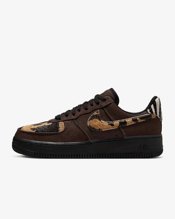 Nike Air Force 1 Low Animal Print Innenseite von der Seite
