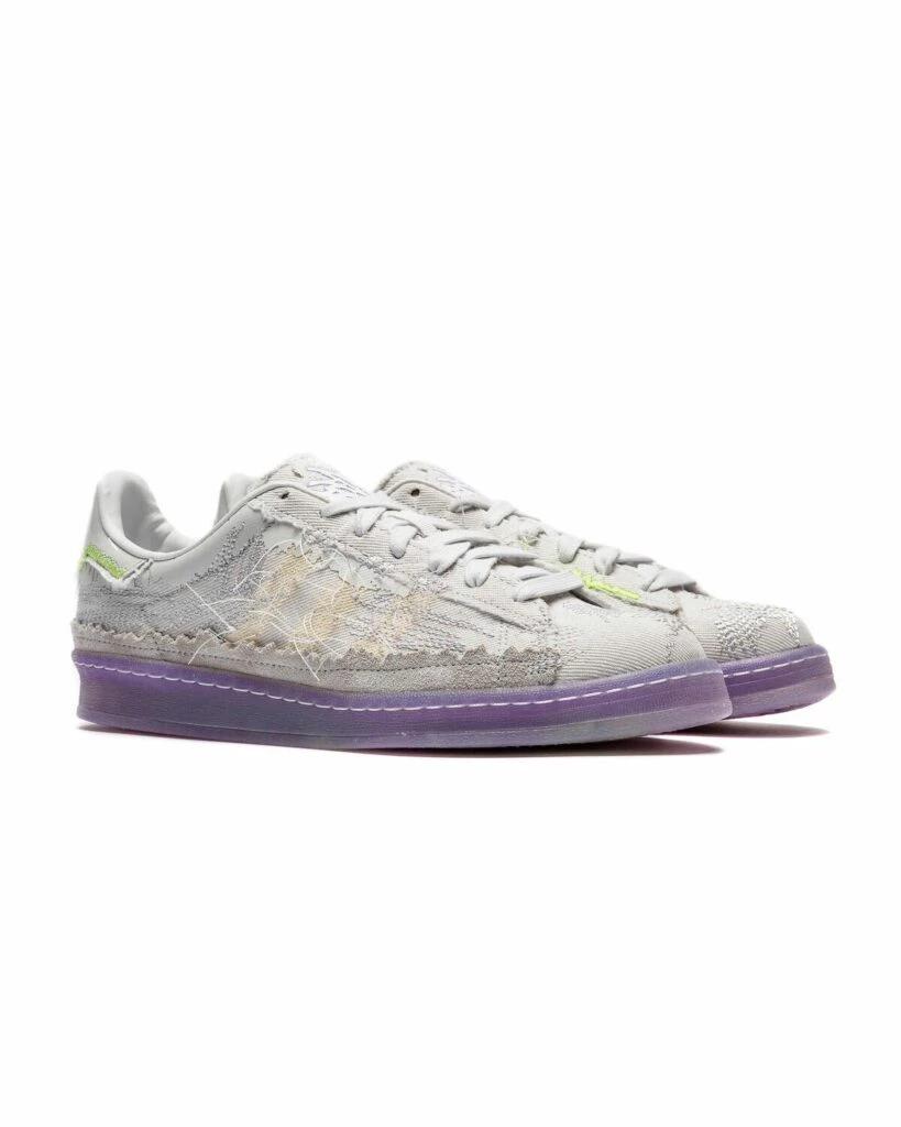 adidas gazelle silver green womens Adidas x Youth Of Paris Campus 80s Shoes  Extra Butter