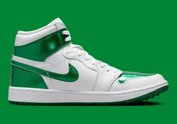 Jordan 1 High Golf Metallic Green