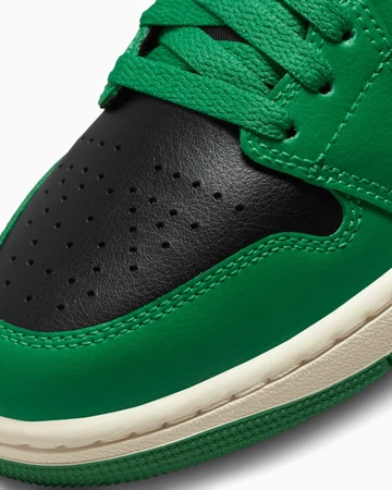 Jordan 1 Mid Lucky Green Aqua
