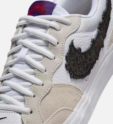 Sky Brown Nike SB Zoom Pogo Plus Detail Swoosh