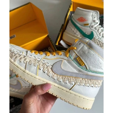 Union LA Jordan 1 High Woven Details