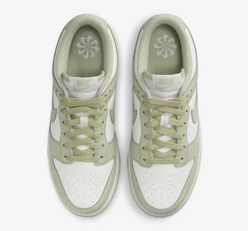 Der Dunk Low Next Nature Olive Aura von oben