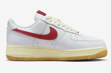 Air Force 1 White Red Cream