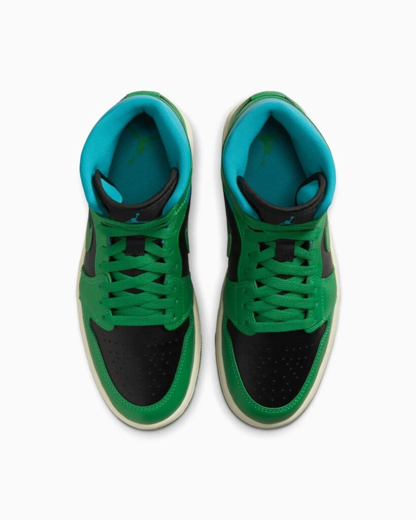 Jordan 1 Mid Lucky Green Aqua BQ6472-033 | Dead Stock