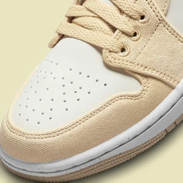 Jordan 1 Low Canvas Tan Sail