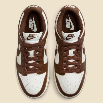Nike Dunk Low Brown Sail Mocha Cacao Wow Dead Stock von oben
