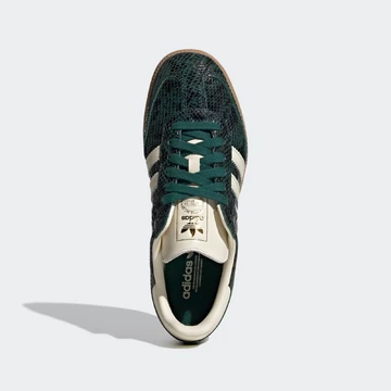 adidas Samba Collegiate Green Snakeskin von oben