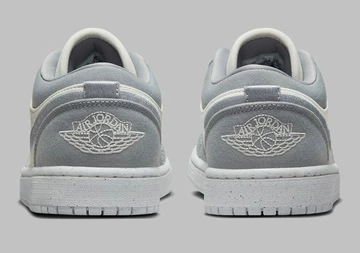 Jordan 1 Low Canvas Light Steel Grey