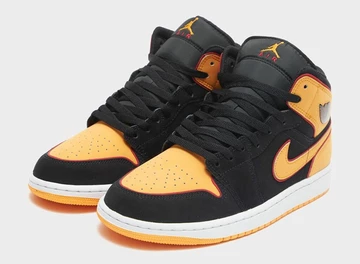Jordan 1 Mid Fat Tongue Orange