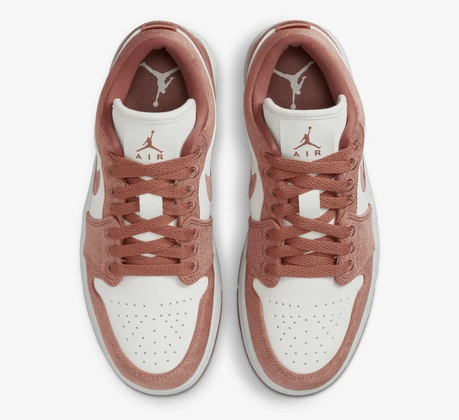 Jordan Low Canvas Peach Orange FN3722-801 Dead Stock