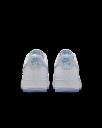 Nike Air Force 1 Invisible UNC Paar Fersen