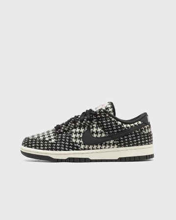 Harris Tweed x Nike Dunk Low Black White Außenseite