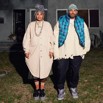 Union LA Jordan 1 Footscape Woven das Paar Chris Gibbs and Beth Birkett