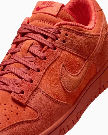 Nike Dunk Low SE Picante Red Upper Details