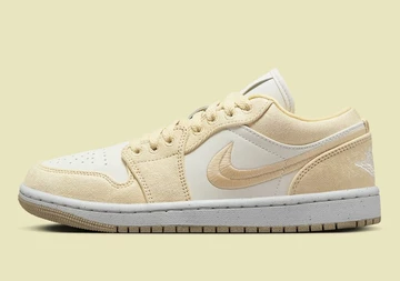 Jordan 1 Low Canvas Tan Sail