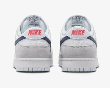Dunk Low Mini Swoosh Grey Midnight Navy