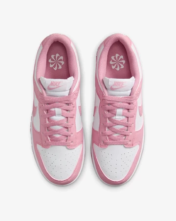 Nike Dunk Low Elemental Pink Paar von oben